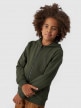 mini: Chłopięca bluza dresowa rozpinana z kapturem 4F 4FJWMM00TSWSM1295 - khaki (4)