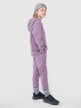 mini: Dziewczęce spodnie dresowe joggery 4F 4FJWMM00TTROF0829-27M - fioletowe (3)