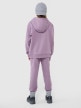 mini: Dziewczęce spodnie dresowe joggery 4F 4FJWMM00TTROF0829-27M - fioletowe (4)