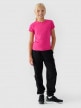mini: Dziewczęcy t-shirt basic 4F 4FJWMM00TTSHF1658 - różowy (3)