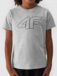 mini: Chłopięcy t-shirt z nadrukiem 4F 4FJWMM00TTSHM1627- szary (5)