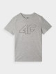 mini: Chłopięcy t-shirt z nadrukiem 4F 4FJWMM00TTSHM1627- szary (6)