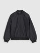 mini: Dziewczęca kurtka przejściowa 4F 4FJWSS25TJACF184 - czarna (6)