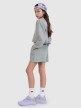 mini: Dziewczęce spodenki dresowe 4F 4FJWSS25TSHOF484 - szare (4)