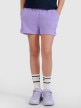 mini: Dziewczęce spodenki dresowe 4F 4FJWSS25TSHOF602 - fioletowe (2)