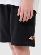 mini: Chłopięce spodenki dresowe 4F 4FJWSS25TSHOM600 - czarne (4)