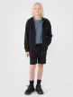 mini: Chłopięce spodenki dresowe 4F 4FJWSS25TSHOM601 - czarne (5)