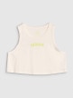 mini: Dziewczęcy top 4F 4FJWSS25TSLEF112 - biały (5)