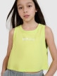 mini: Dziewczęcy top 4F 4FJWSS25TSLEF112 - zielony (2)