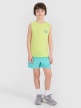 mini: Chłopięcy top z nadrukiem 4F 4FJWSS25TSLEM162 - zielony (5)