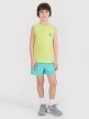 mini: Chłopięcy top z nadrukiem 4F 4FJWSS25TSLEM162 - zielony (2)