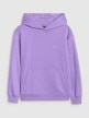mini: Dziewczęca bluza dresowa nierozpinana bez kaptura 4F 4FJWSS25TSWSF1854 - fioletowa (6)