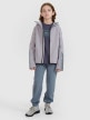 mini: Dziecięca kurtka przejściowa 4F 4FJWSS25TTJAU0742 - szary (3)