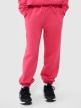 mini: Dziewczęce spodnie dresowe joggery 4F 4FJWSS25TTROF1187 - różowe (2)