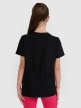 mini: Dziewczęcy t-shirt basic 4F 4FJWSS25TTSHF2177 - czarny (3)