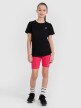 mini: Dziewczęcy t-shirt basic 4F 4FJWSS25TTSHF2177 - czarny (4)