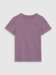 mini: Dziewczęcy t-shirt basic 4F 4FJWSS25TTSHF2177 - fioletowy (5)