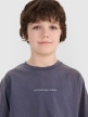 mini: Chłopięcy t-shirt z nadrukiem 4F 4FJWSS25TTSHM1879 - niebieski (3)