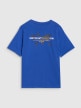 mini: Chłopięcy t-shirt z nadrukiem 4F 4FJWSS25TTSHM1880 - niebieski (5)