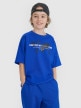 mini: Chłopięcy t-shirt z nadrukiem 4F 4FJWSS25TTSHM1880 - niebieski (1)