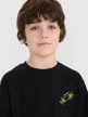 mini: Chłopięcy t-shirt z nadrukiem 4F 4FJWSS25TTSHM1914 - czarny (4)