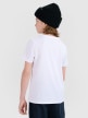 mini: Chłopięcy t-shirt z nadrukiem 4F 4FJWSS25TTSHM2179 - biały (3)