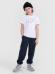 mini: Chłopięcy t-shirt z nadrukiem 4F 4FJWSS25TTSHM2179 - biały (2)