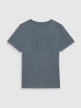 mini: Chłopięcy t-shirt z nadrukiem 4F 4FJWSS25TTSHM2179 - niebieski (5)