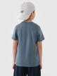 mini: Chłopięcy t-shirt z nadrukiem 4F 4FJWSS25TTSHM2179 - niebieski (3)