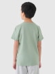 mini: Chłopięcy t-shirt z nadrukiem 4F 4FJWSS25TTSHM2179 - zielony (3)