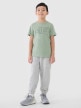mini: Chłopięcy t-shirt z nadrukiem 4F 4FJWSS25TTSHM2179 - zielony (2)
