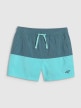 mini: Chłopięce spodenki plażowe 4F 4FJWSS25UBDSM116 - turkusowe (6)