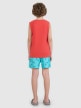 mini: Chłopięce spodenki plażowe 4F 4FJWSS25UBDSM121 - turkusowe (5)