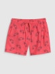 mini: Chłopięce spodenki plażowe 4F 4FJWSS25UBDSM121 - czerwone (6)