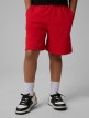 mini: Chłopięce spodenki dresowe 4F 4FJWSS26TSHOM780 - czerwone (2)