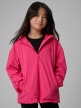  4F JUNIOR Dziewczęca kurtka przejściowa 4F 4FJWSS26TTJAU1096 różowa Fuksja