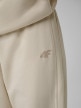 mini: Dziewczęce spodnie dresowe 4F 4FJWSS26TTROF1656 - beżowe (4)