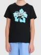  4F JUNIOR Dziewczęcy tshirt z nadrukiem 4F 4FJWSS26TTSHF2938  czarny Czarny