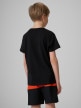mini: Chłopięcy t-shirt z nadrukiem 4F 4FJWSS26TTSHM3284 - czarny (4)