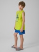 mini: Chłopięce spodenki plażowe 4F 4FJWSS26UBDSM203 - zielone (3)