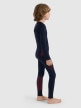 mini: Chłopięca bielizna termoaktywna komplet 4F 4FJRAW25USEAM265 - granatowa (2)