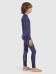 mini: Chłopięca bielizna termoaktywna komplet 4F 4FJRAW25USEAM265 - granatowa (2)