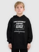  4F JUNIOR Chłopięca bluza dresowa nierozpinana z kapturem 4F 4FJRSS26TSWSM2814  czarna Czarny