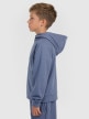 mini: Chłopięca bluza dresowa rozpinana z kapturem 4F 4FJRAW25TSWSM2415 - granatowa (3)
