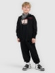 mini: Chłopięca bluza dresowa rozpinana z kapturem 4F 4FJRSS26TSWSM2817 - czarna (6)