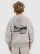 mini: Chłopięca bluza dresowa rozpinana z kapturem 4F 4FJRSS26TSWSM2929 - szara (5)