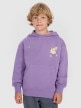 mini: Chłopięca bluza nierozpinana z kapturem 4F 4FJRAW25TSWSM2447 - fioletowa (8)