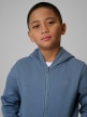 mini: Chłopięca bluza rozpinana z kapturem 4F 4FJRSS26TSWSM2749 - denim (4)
