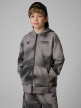 mini: Chłopięca bluza rozpinana z kapturem 4F 4FJRSS26TSWSM2906 - szara (1)