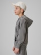 mini: Chłopięca bluza rozpinana z kapturem 4F 4FJRSS26TSWSM2934 - szara (3)